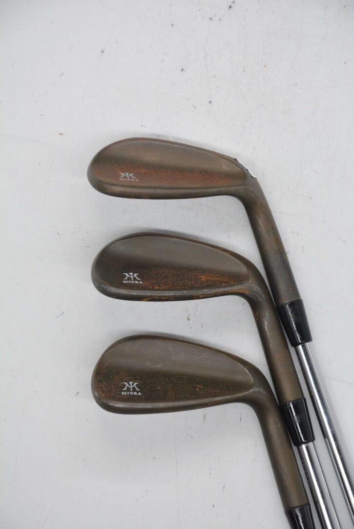 Miura Forged Raw 50, 54, 58 Degree Wedge Set Wedge Flex