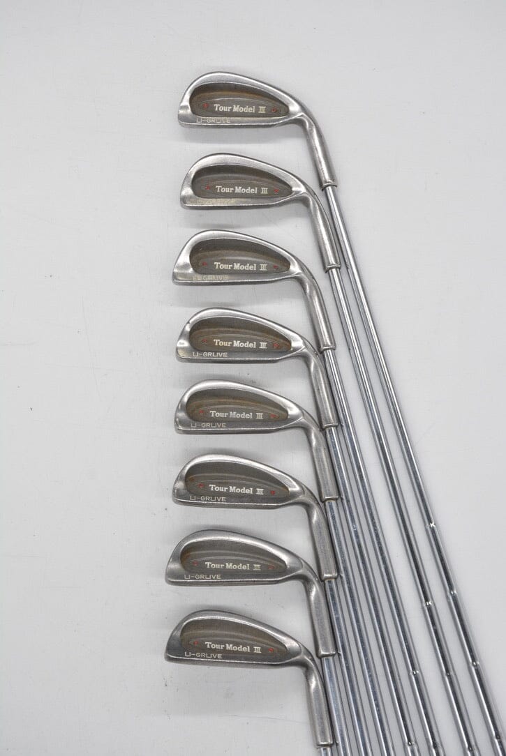 Tour Model 3 U-Gruve 3-PW Iron Set R Flex Golf Clubs GolfRoots