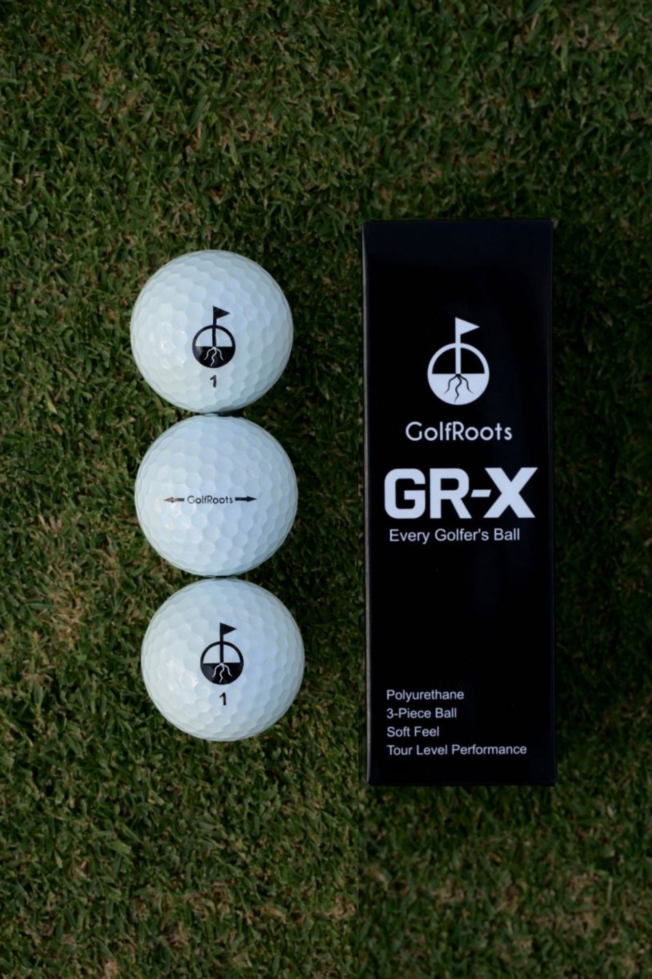 GolfRoots GR-X Golf Balls GolfRoots
