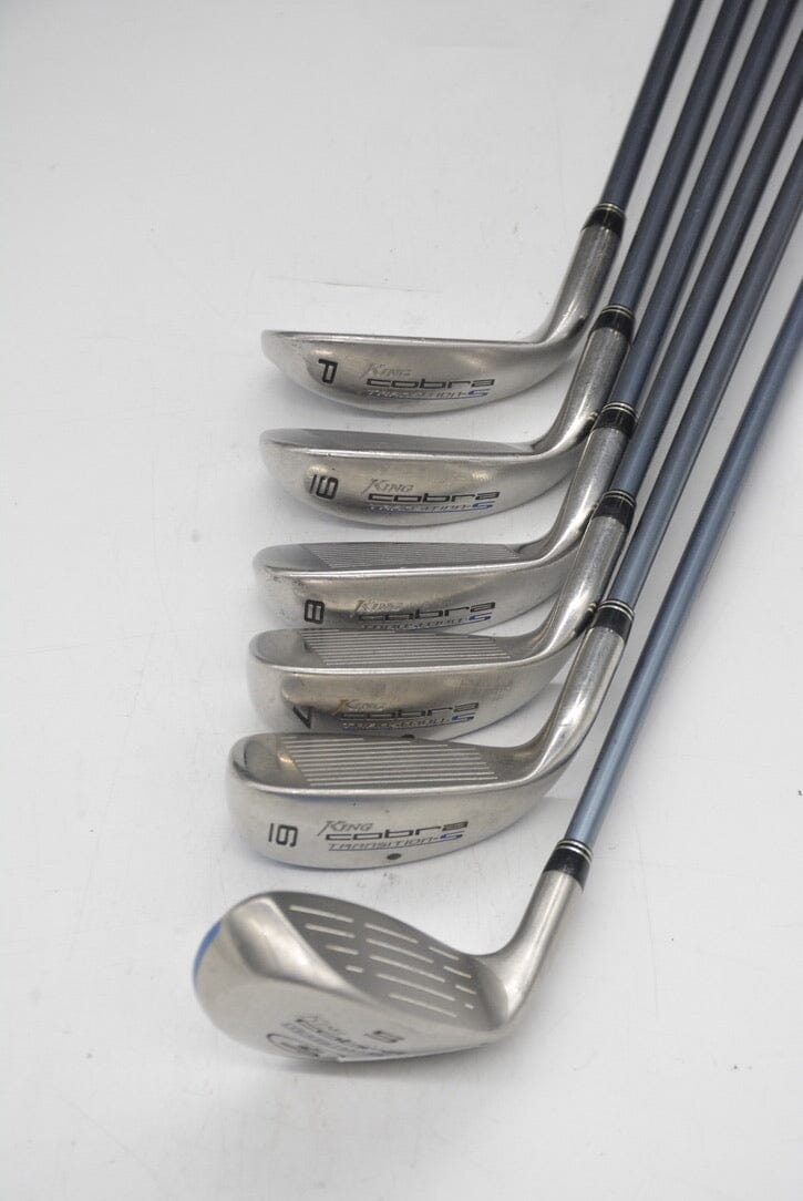 Women's Cobra Transition-S 2009 5-9' Iron Set W Flex Golf Clubs GolfRoots