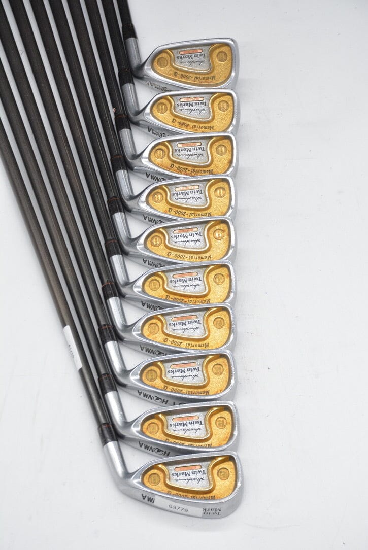 Honma Twin Marks Memorial-2000-alpha 3-SW Iron Set R Flex +0.25" Golf Clubs GolfRoots