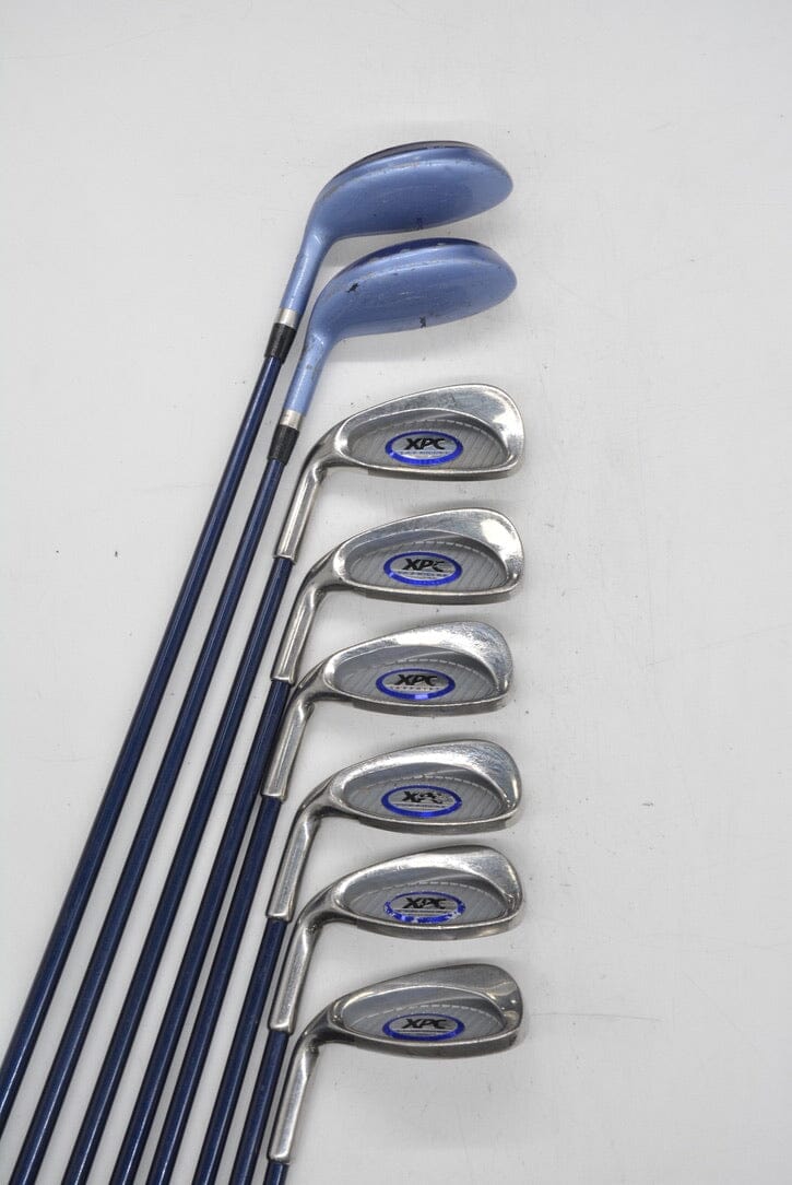 Women's Lefty XPC Sapphite 3h,4h,5-6,8-SW Iron Set W Flex -.5" Golf Clubs GolfRoots