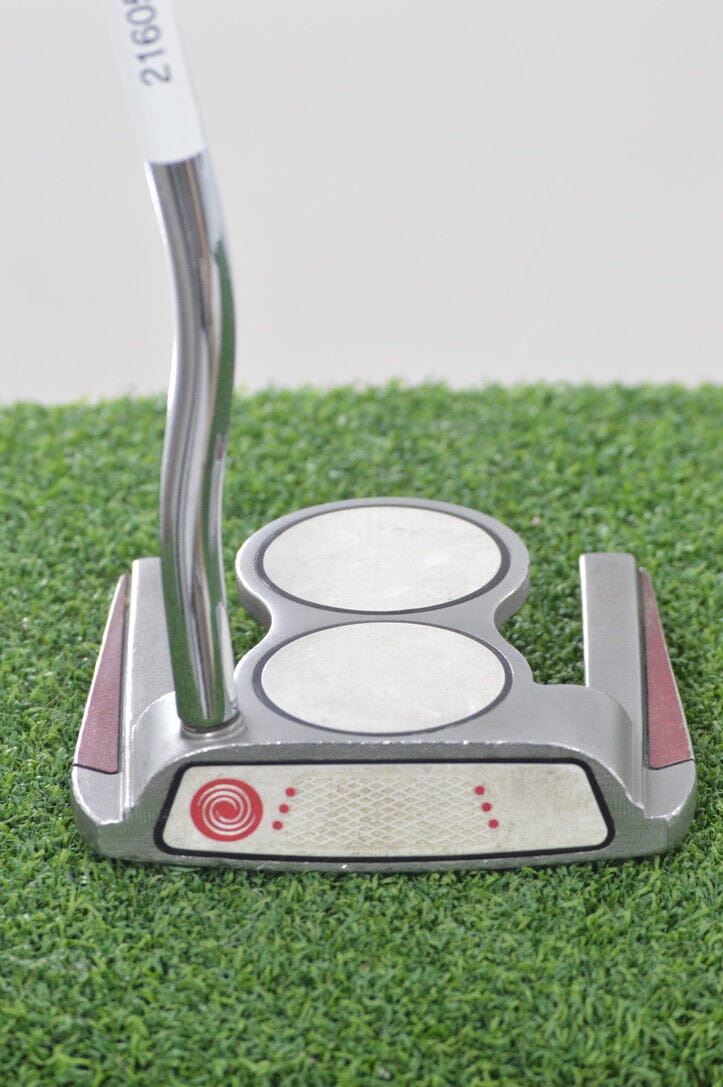 Lefty Odyssey White Ice 2-Ball F7 Putter 33" Golf Clubs GolfRoots