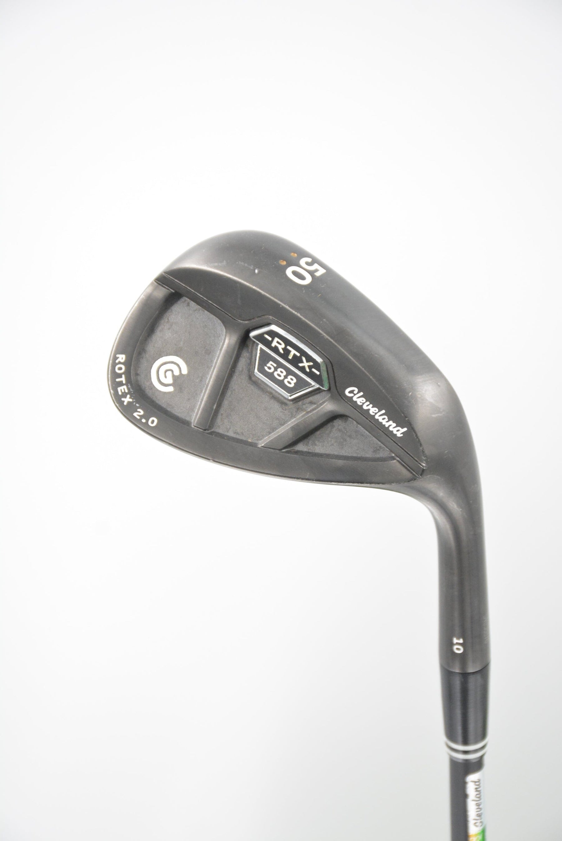 Cleveland 588 Rtx 2.0 Blade Black Satin 50 Degree Wedge Wedge Flex Golf Clubs GolfRoots