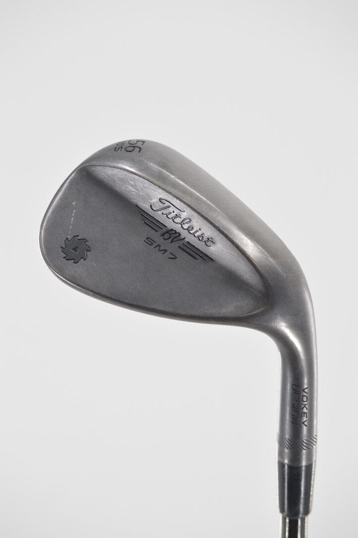 Titleist Vokey SM7 Jet Black S Grind 56 Degree Wedge S Flex 35.75