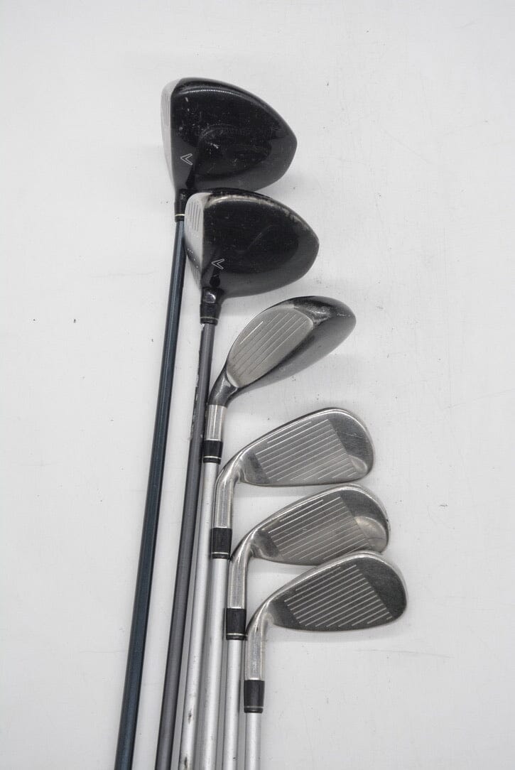 Women's Callaway Solaire 5w,9w,6h,7,9,PW Iron Set W Flex Golf Clubs GolfRoots