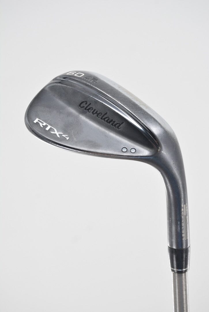 Cleveland RTX 4 Black Satin 60 Degree Wedge S Flex 35.25