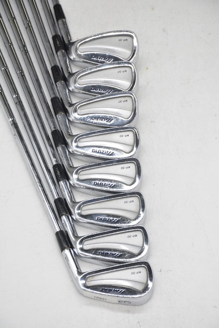 Mizuno MP 30 3-PW Iron Set X Flex +1.25" Golf Clubs GolfRoots