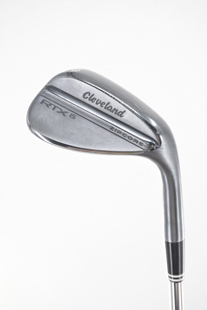 Cleveland RTX 6 ZipCore Black Satin 58 Degree Wedge R Flex 34.75