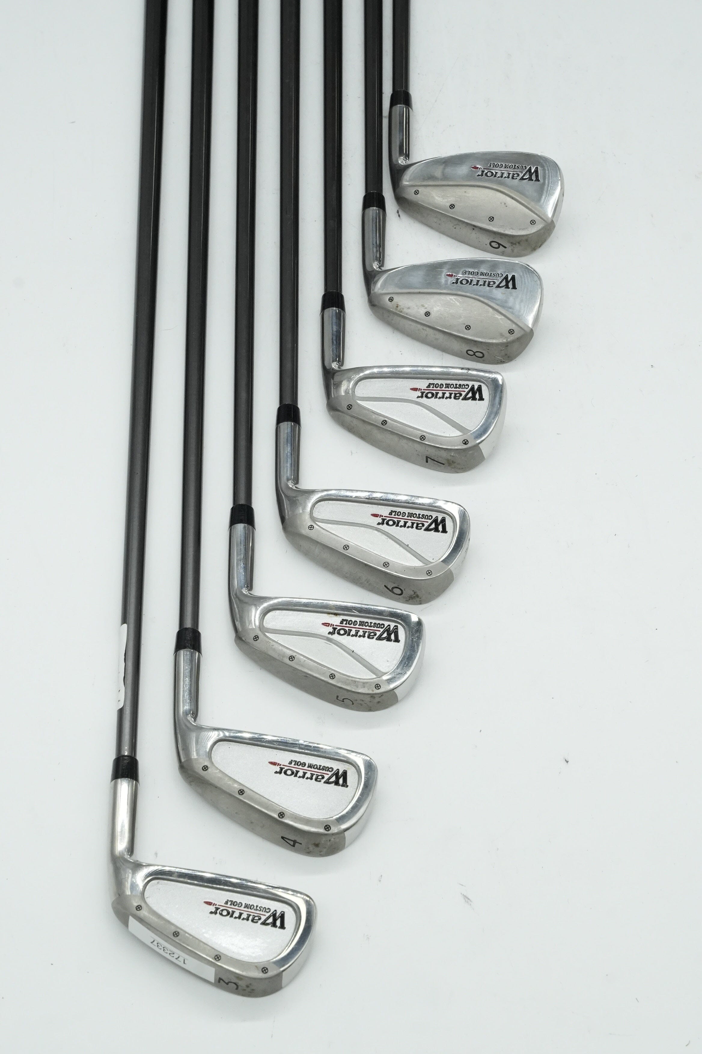 Warrior Custom 3-9 Iron Set S Flex -0.5" Golf Clubs GolfRoots