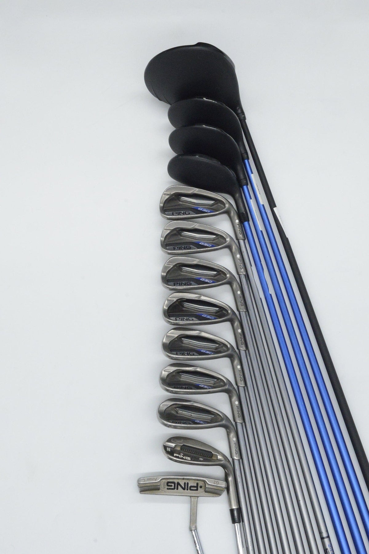 Ping G30 Mixed Full Set S Flex +0.25" Golf Clubs GolfRoots