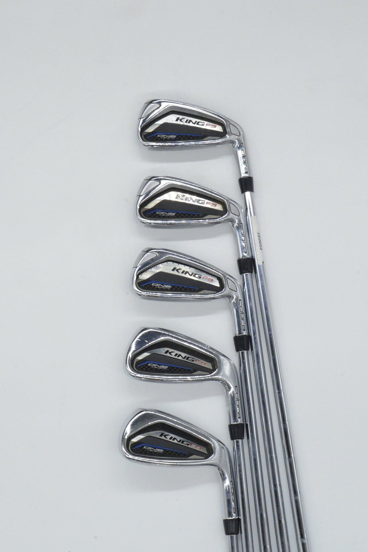 Cobra King F9 Speedback One Length 5-9 Iron Set S Flex 37.25" Golf Iron Sets Cobra