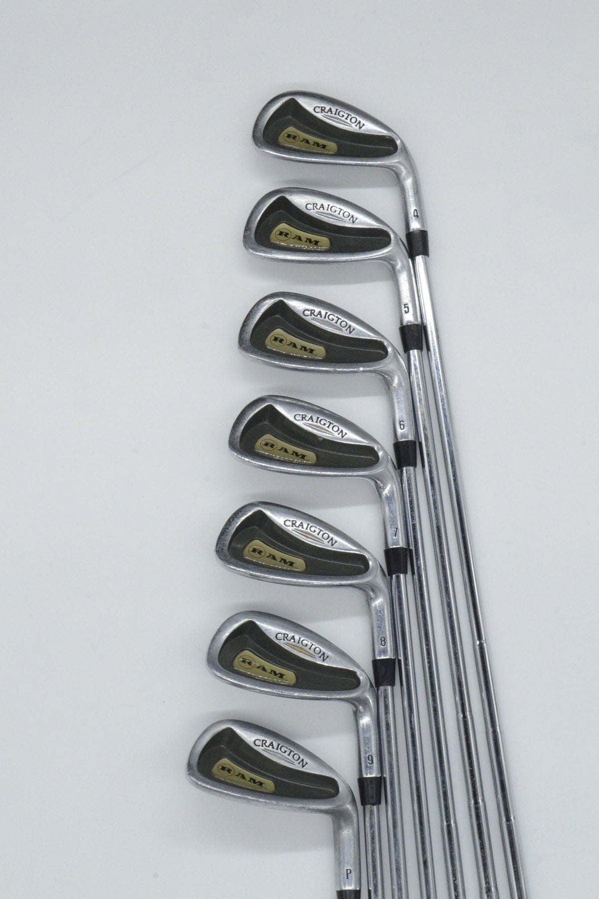 Ram Craigton 4-PW Iron Set S Flex -0.25" Golf Clubs GolfRoots