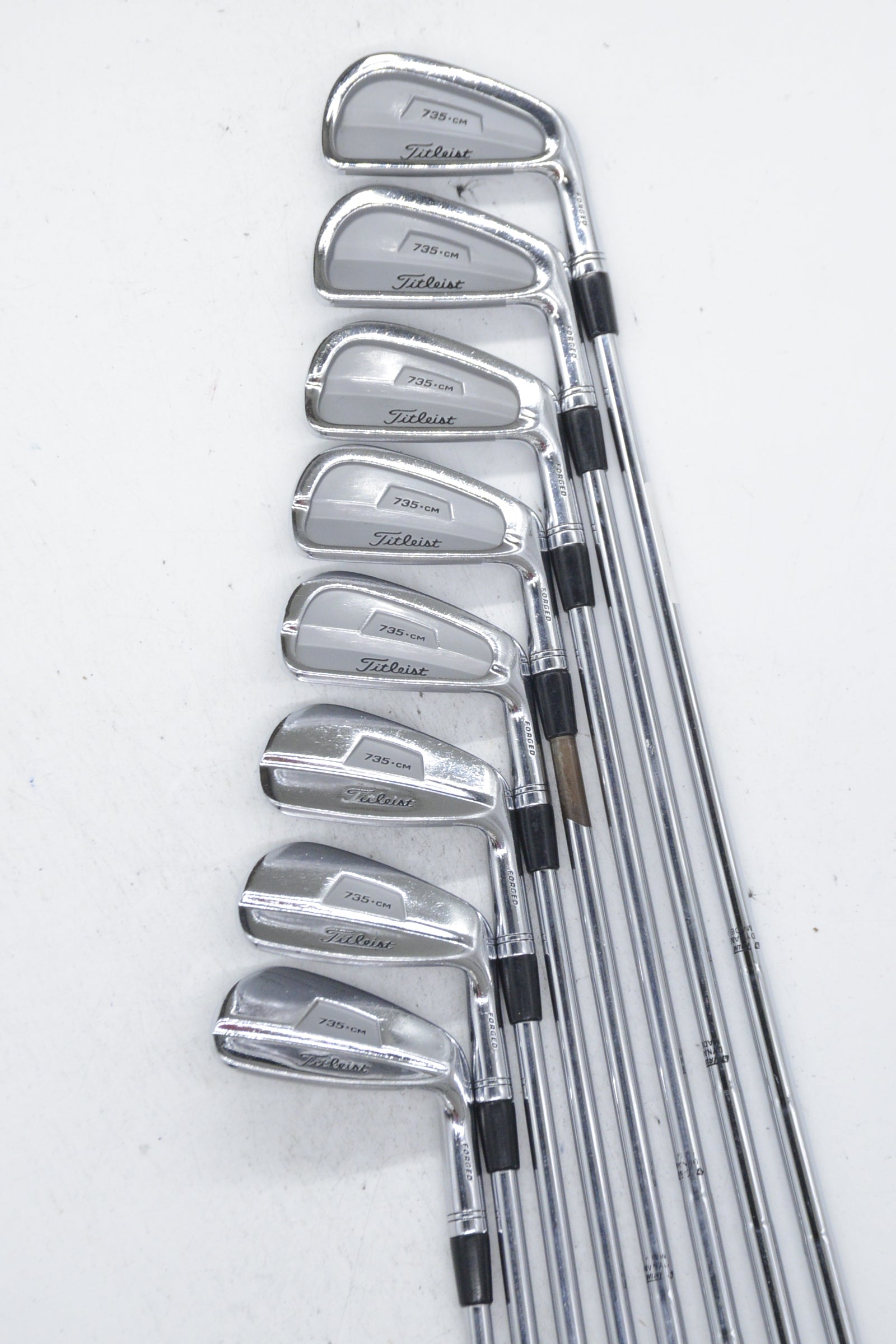 Titleist 735.CM Forged 3-PW Iron Set S Flex Std Length