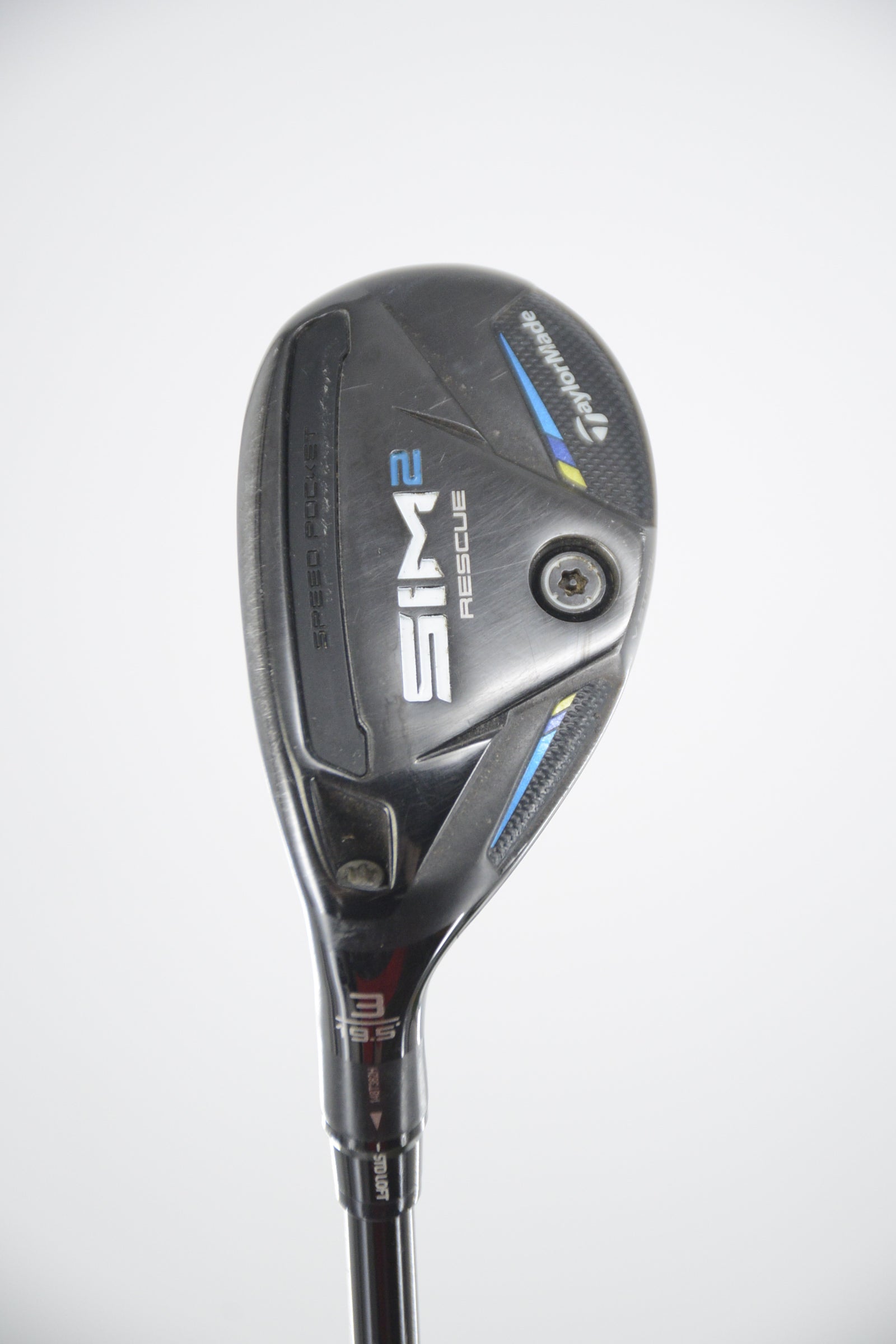 Lefty TaylorMade SIM2 Rescue 3 Hybrid S Flex 40.25"
