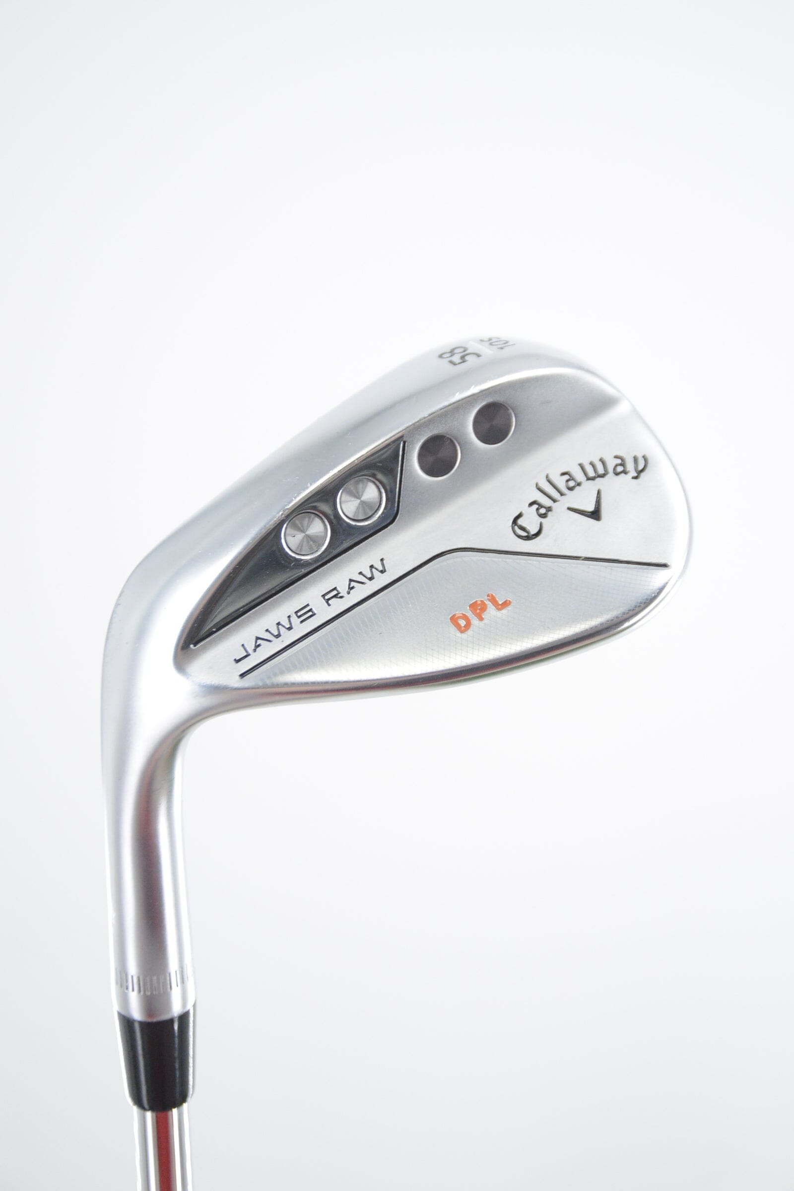 Lefty Callaway Jaws Raw 58 Degree Wedge Wedge Flex 34.75" Golf Clubs GolfRoots