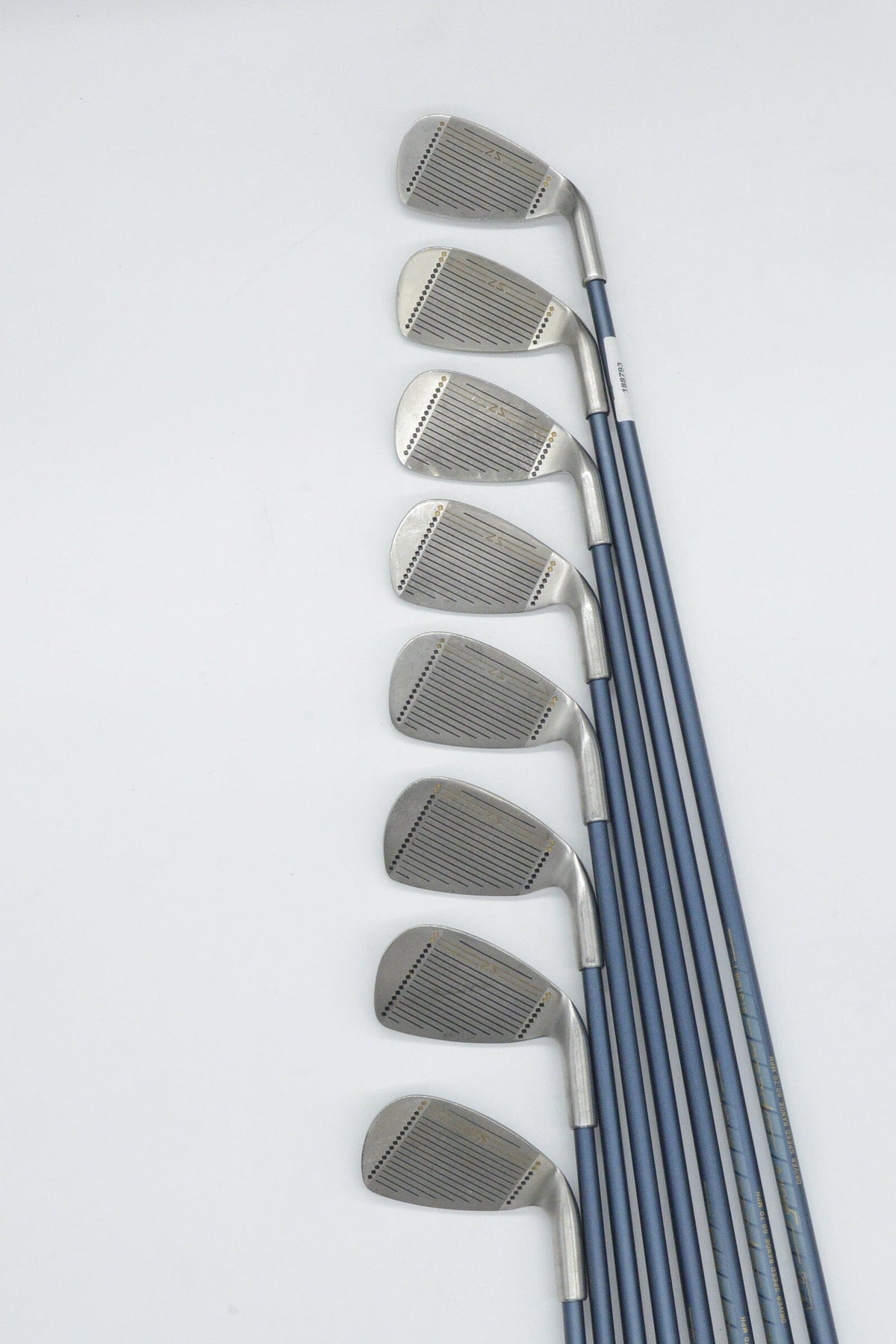 Women's Lefty Square Two LPGA 3-PW Iron Set W Flex Std Length Golf Iron Sets Square Two