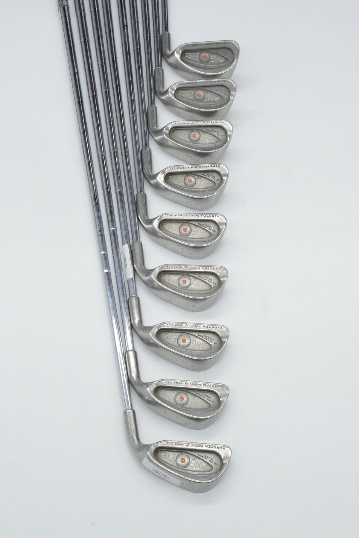 Ping Eye 2 3-PW, SW Iron Set S Flex +0.25" Golf Clubs GolfRoots