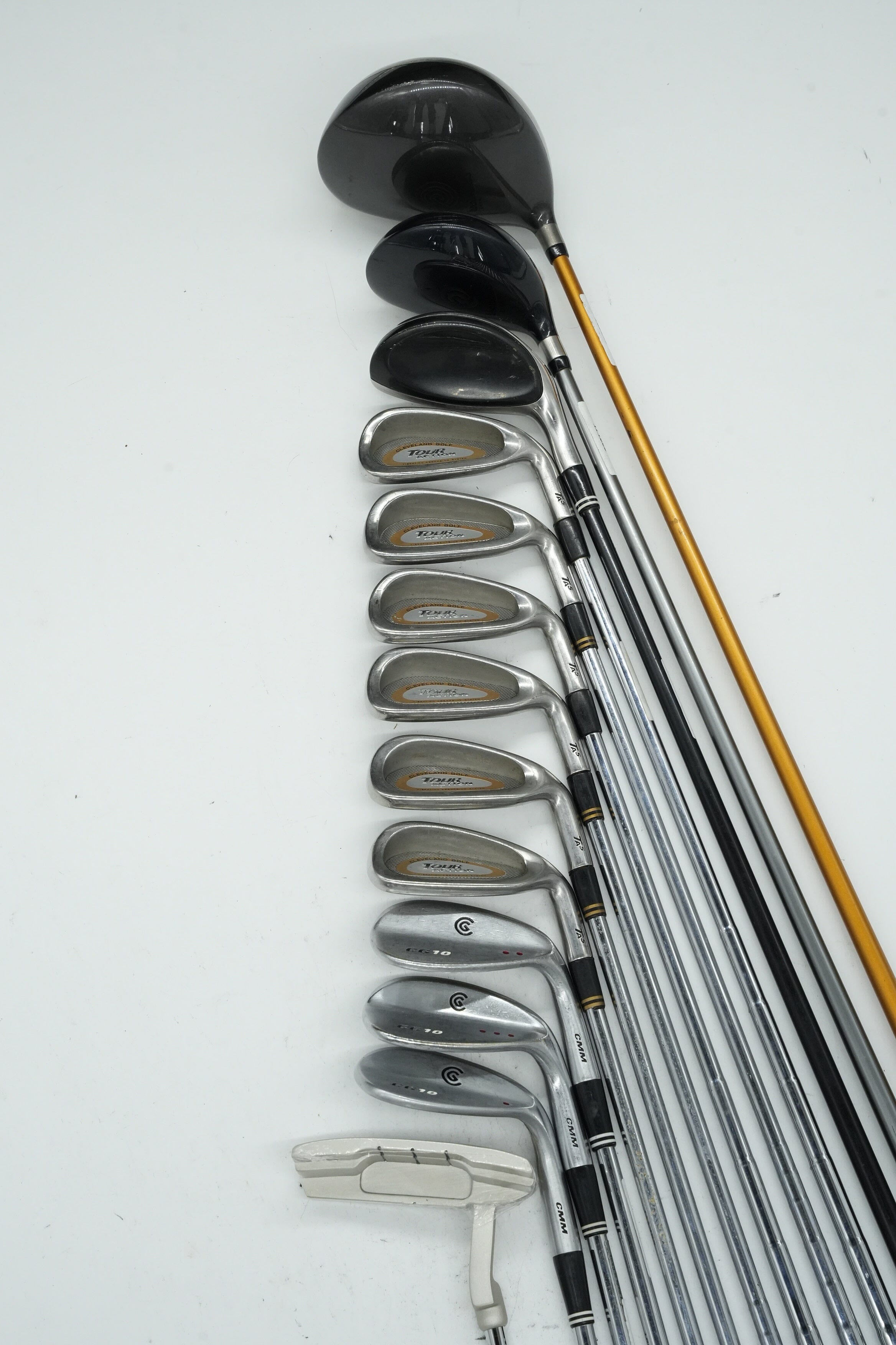 Cleveland Ta5 (Copper Medallion) Mixed Full Set S Flex Std Length Golf Clubs GolfRoots