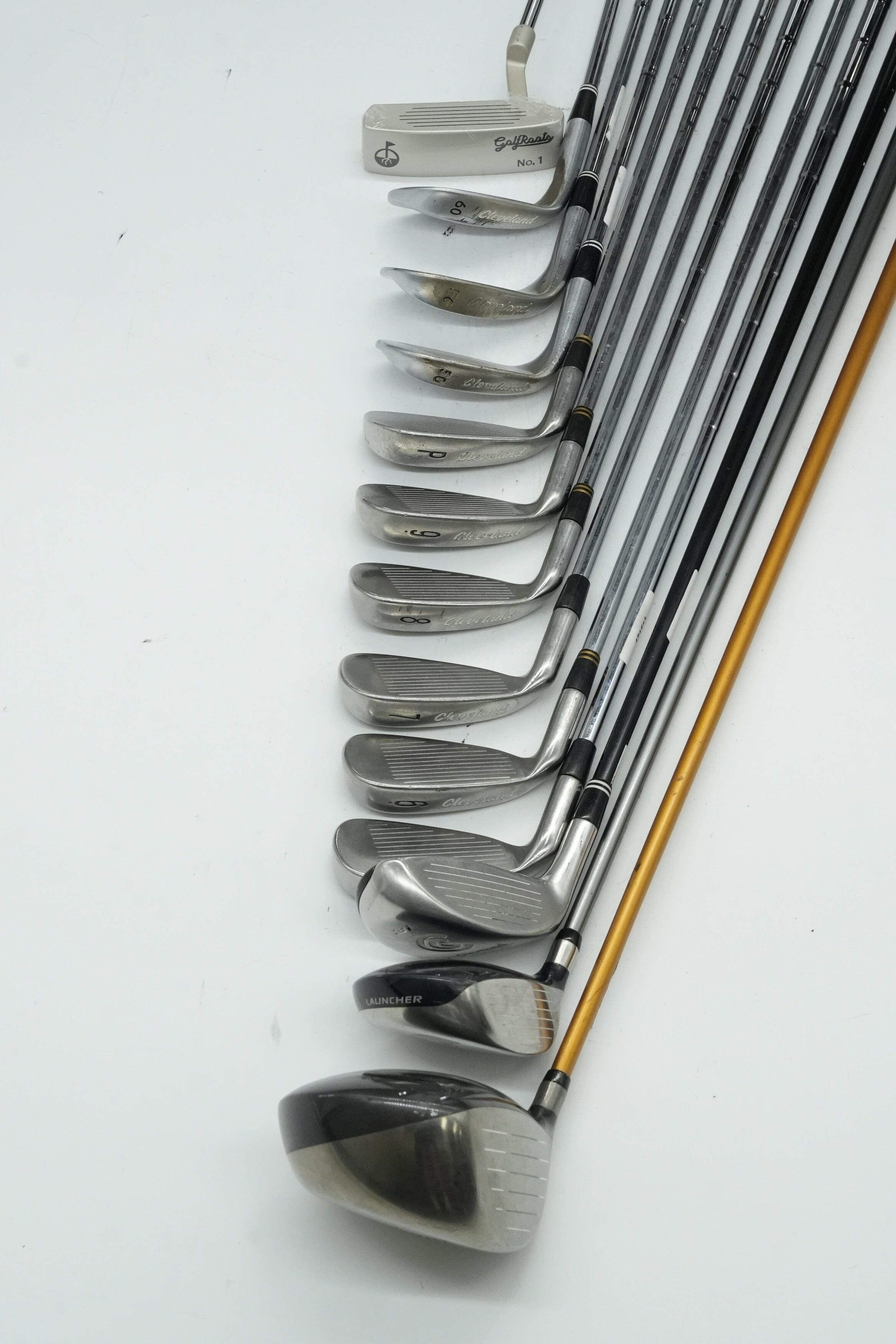 Cleveland Ta5 (Copper Medallion) Mixed Full Set S Flex Std Length Golf Clubs GolfRoots