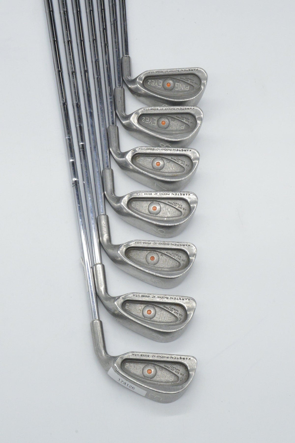 Ping Eye 2 3-9 Iron Set S Flex -0.5" Golf Iron Sets Ping