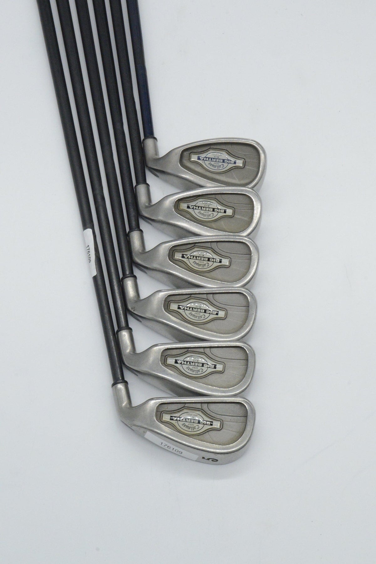 Callaway Big Bertha X-12 5-PW Iron Set S Flex -0.5" Golf Iron Sets Callaway