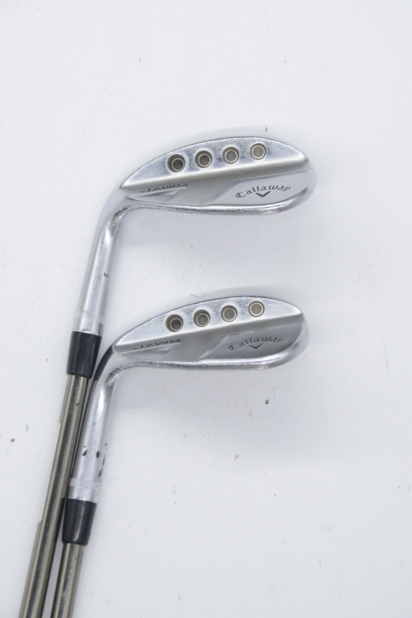 Lefty Callaway Jaws Full Toe 56 & 60 Degree Wedge Set R Flex Golf Clubs GolfRoots