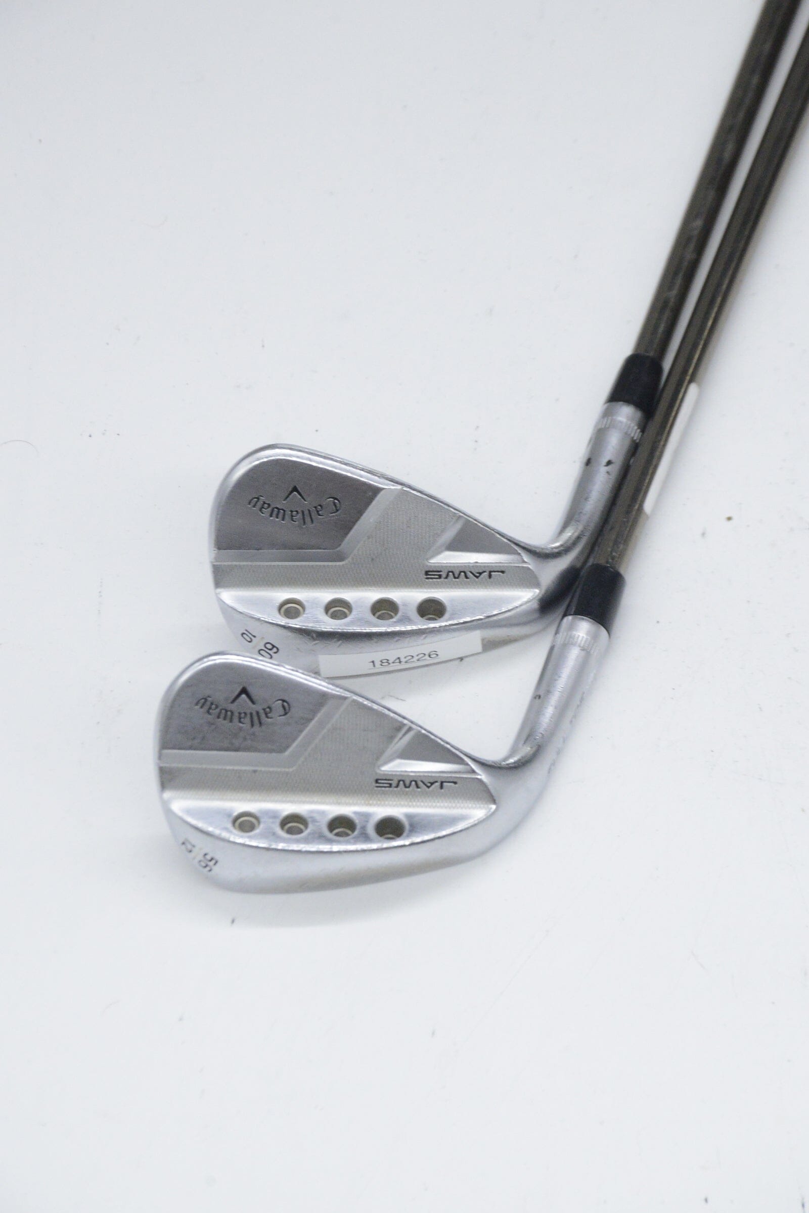Lefty Callaway Jaws Full Toe 56 & 60 Degree Wedge Set R Flex Golf Clubs GolfRoots
