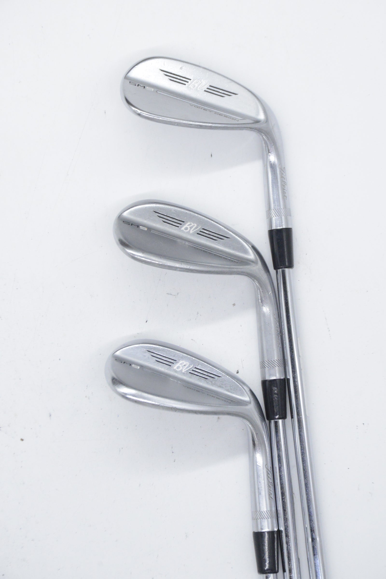 Titleist Vokey SM9 Tour Chrome 50, 54, 58 Degree Wedge Set Wedge Flex