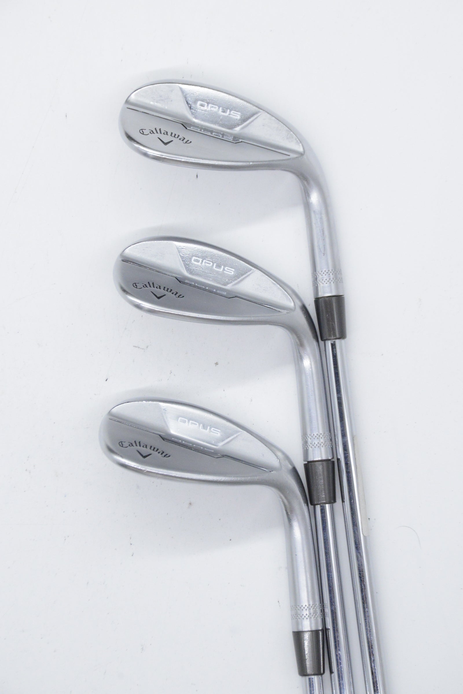 Callaway Opus Brushed Chrome 52, 56, 60 Degree Wedge Set Wedge Flex