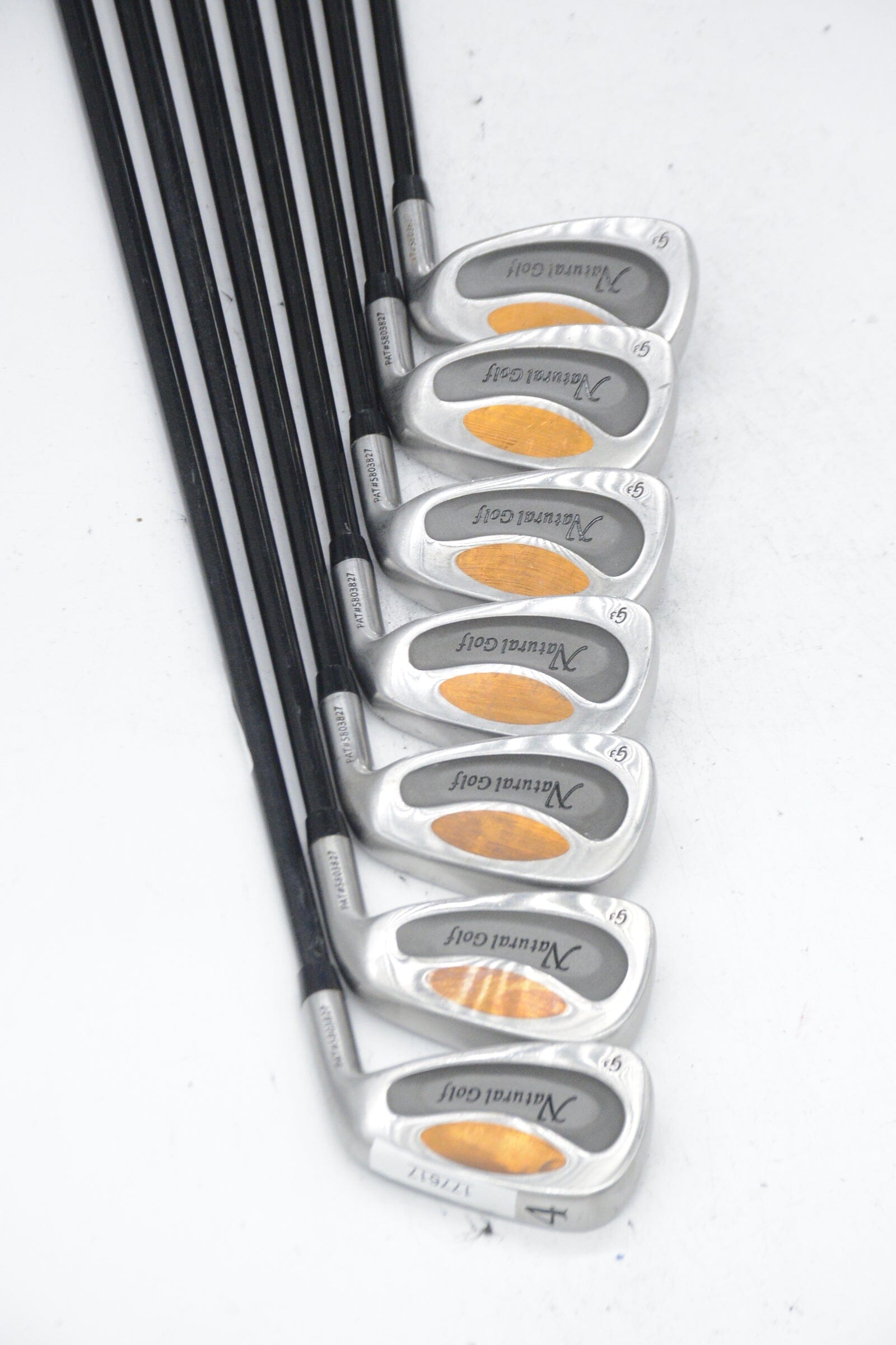 Natural Golf G3 4-PW Iron Set S Flex +1" Golf Clubs GolfRoots