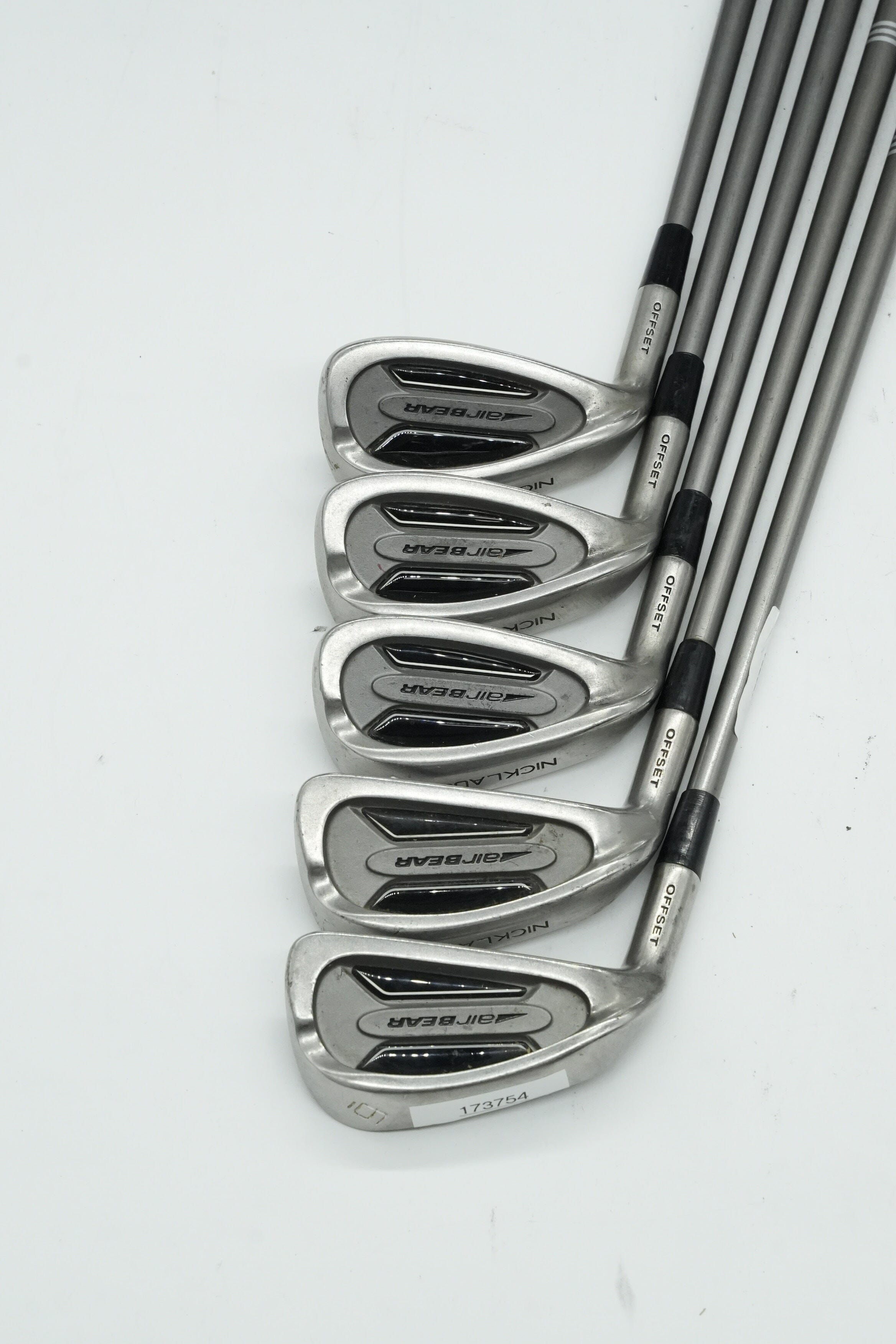 Lefty Nicklaus Air Bear Offset 6-PW Iron Set S Flex +0.25" Golf Clubs GolfRoots