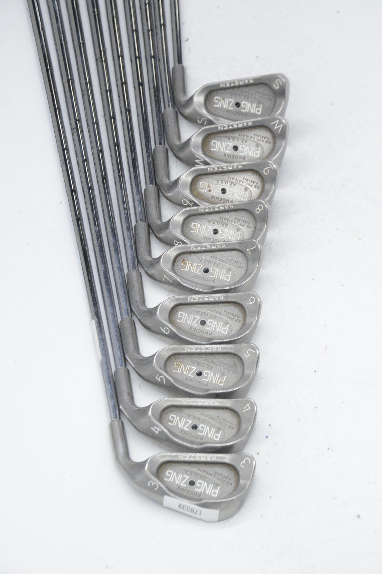 Ping Zing 3-PW, SW Iron Set S Flex Std Length Golf Clubs GolfRoots