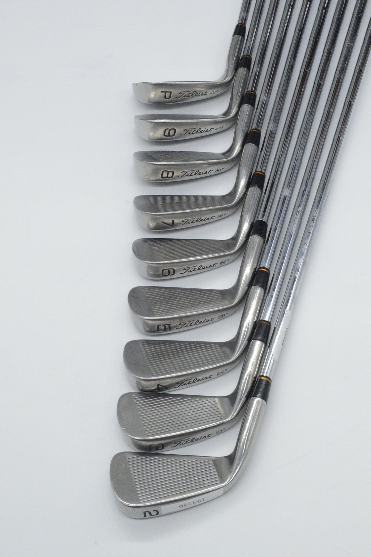 Titleist DCI Black 2-PW Iron Set S Flex -0.25" Golf Iron Sets Titleist