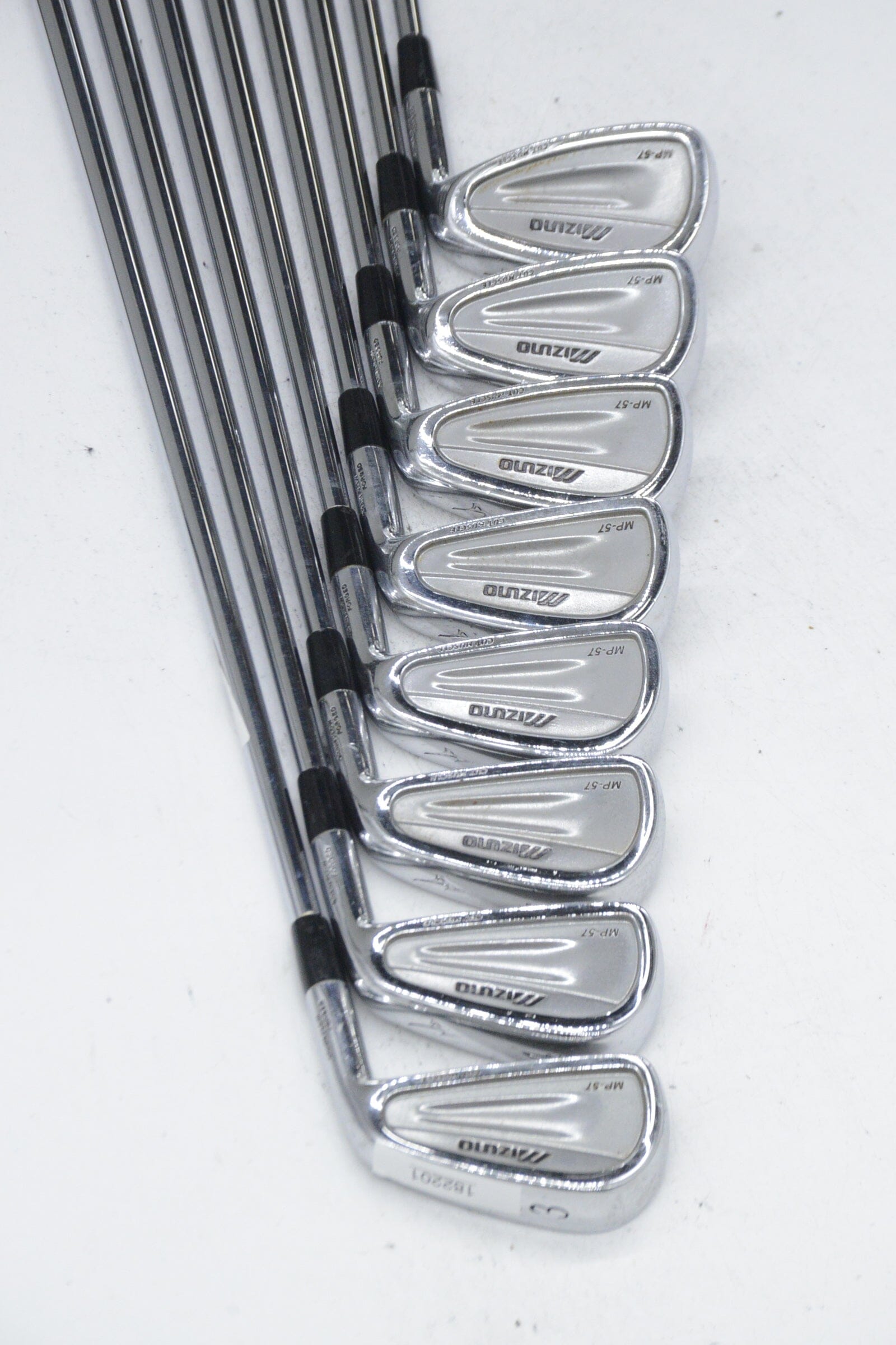 Mizuno MP-57 3-PW Iron Set S Flex -0.25" Golf Clubs GolfRoots