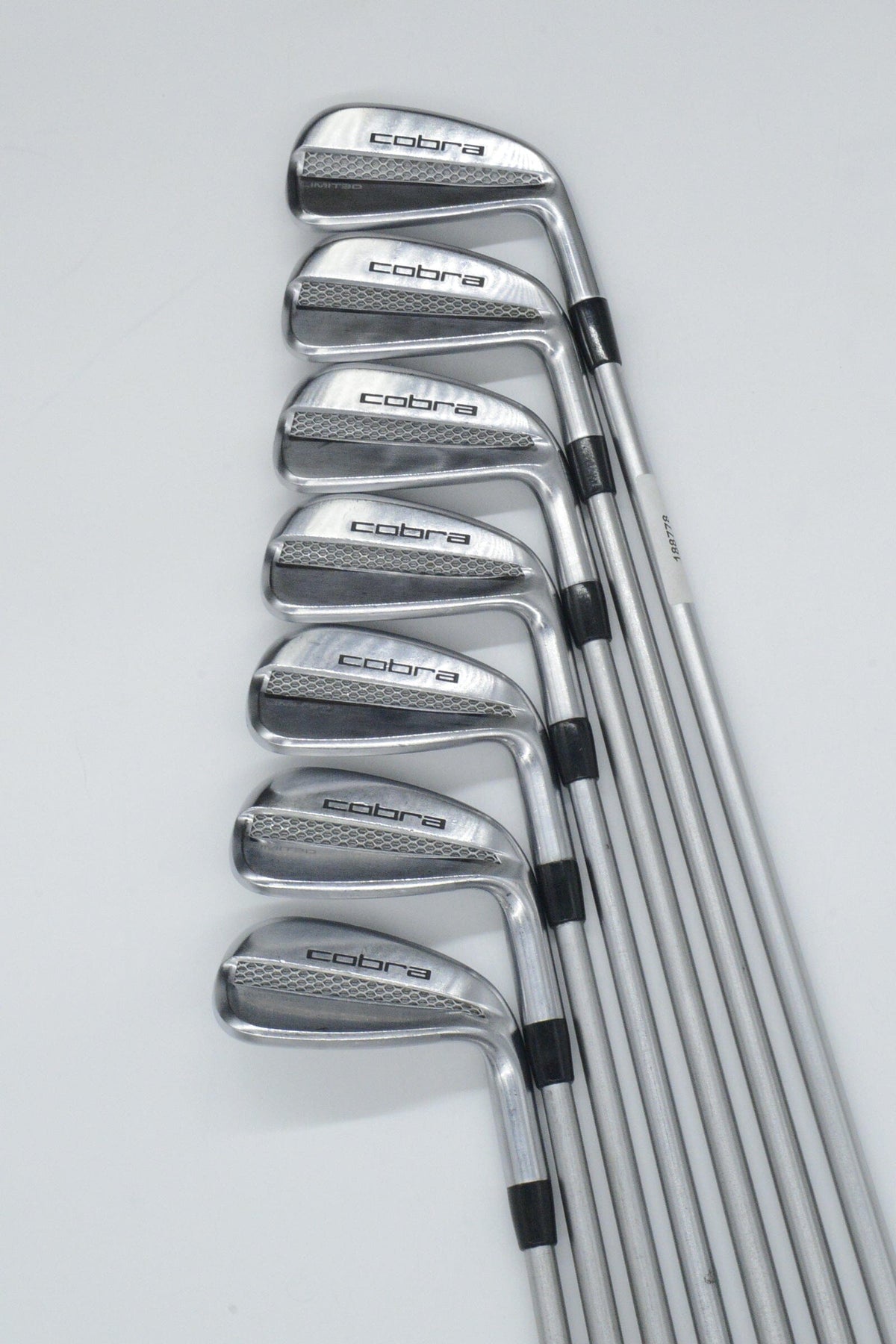 Cobra Limit3d 4-PW Iron Set S Flex +1.75" Golf Iron Sets Cobra