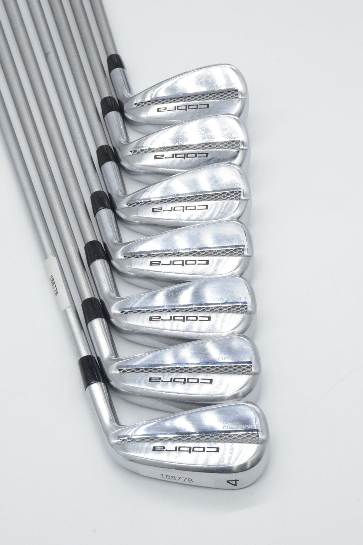 Cobra Limit3d 4-PW Iron Set S Flex +1.75" Golf Iron Sets Cobra
