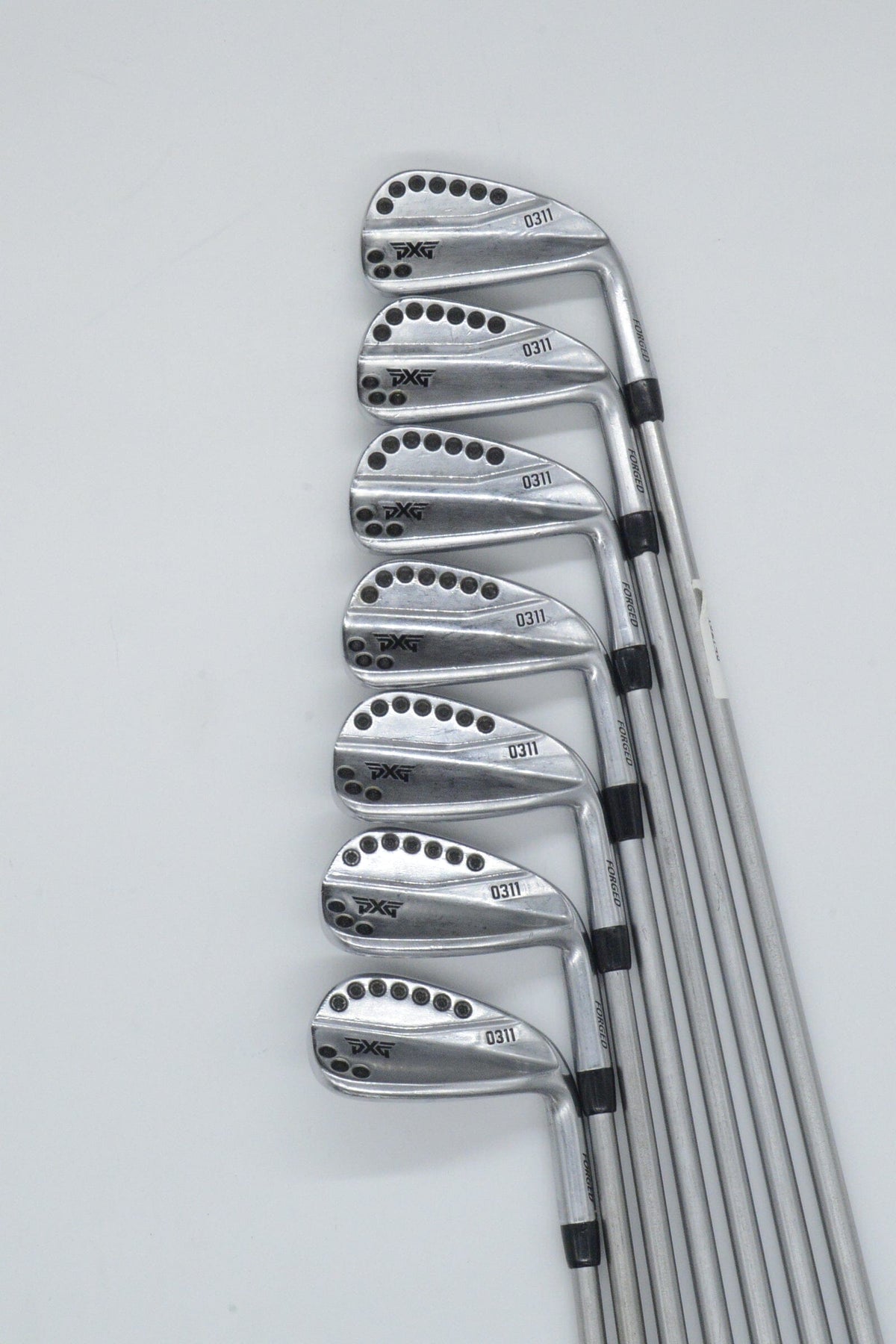 PXG 0311 Chrome 4-PW Iron Set R Flex +0.5" Golf Iron Sets PXG