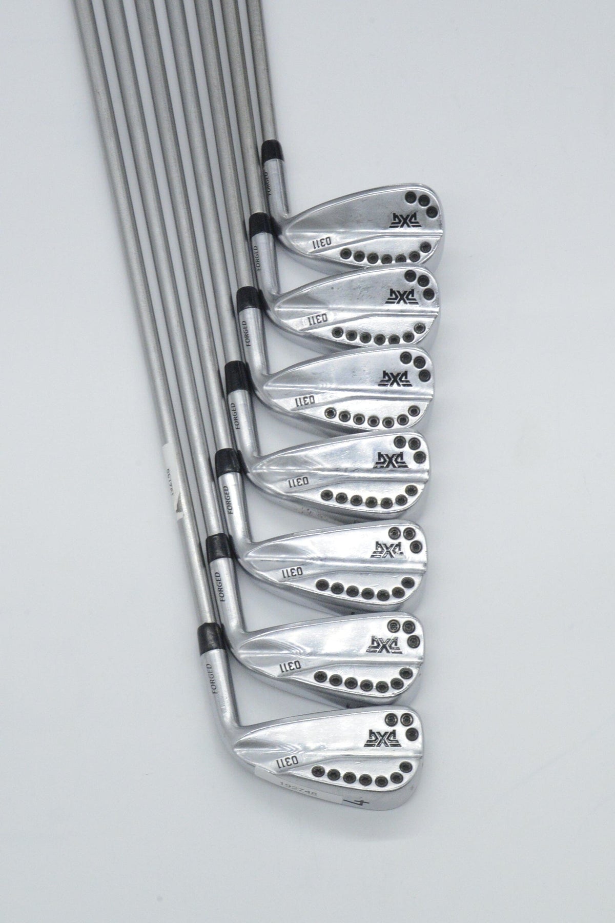 PXG 0311 Chrome 4-PW Iron Set R Flex +0.5" Golf Iron Sets PXG