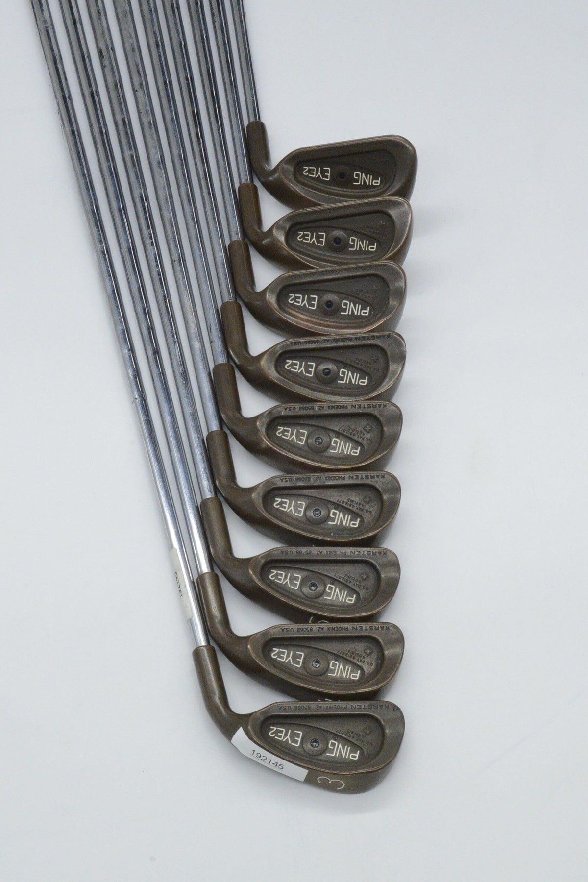 Ping Eye 2 + Beryllium Copper 3-PW, LW Iron Set S Flex Std Length Golf Iron Sets Ping