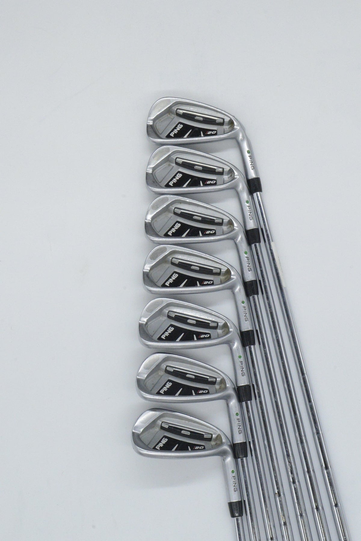 Ping I20 4-PW Iron Set S Flex +0.5" Golf Iron Sets Ping