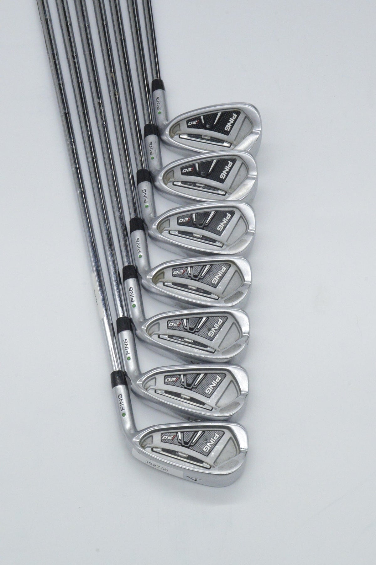 Ping I20 4-PW Iron Set S Flex +0.5" Golf Iron Sets Ping