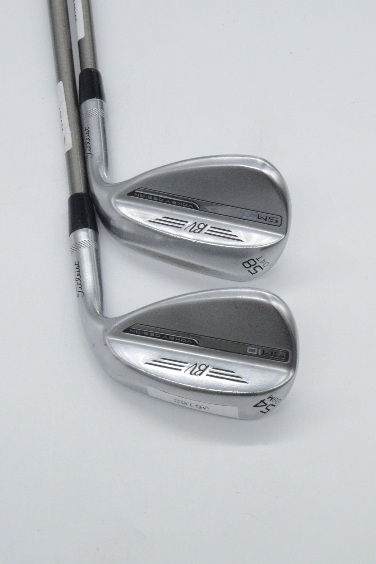 Titleist Vokey SM10 Tour Chrome 54 & 58 Degree Wedge Set R Flex Golf Wedges Titleist