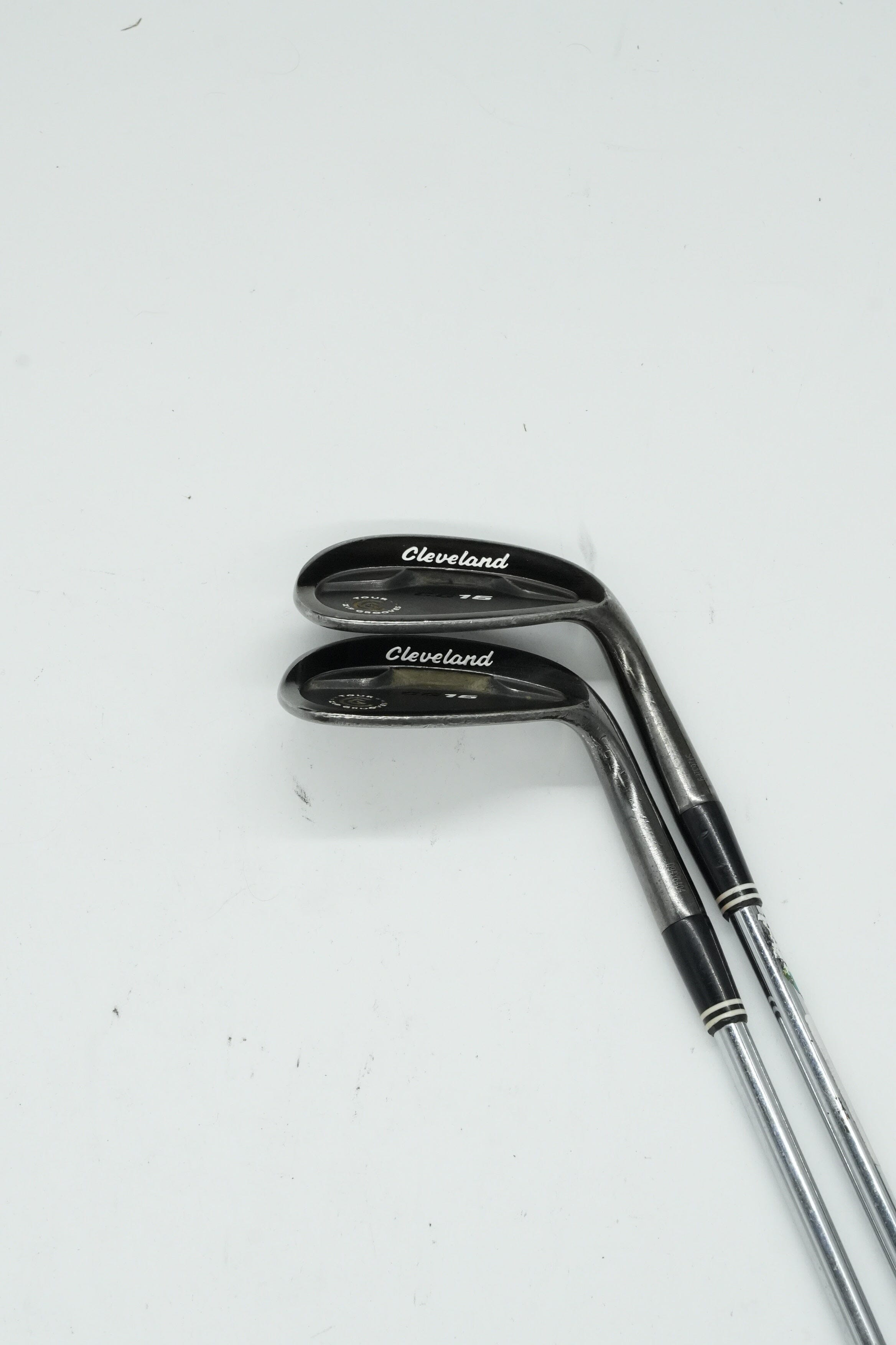 Cleveland CG16 Black Pearl 50 & 56 Degree Wedge Set Wedge Flex Golf Clubs GolfRoots