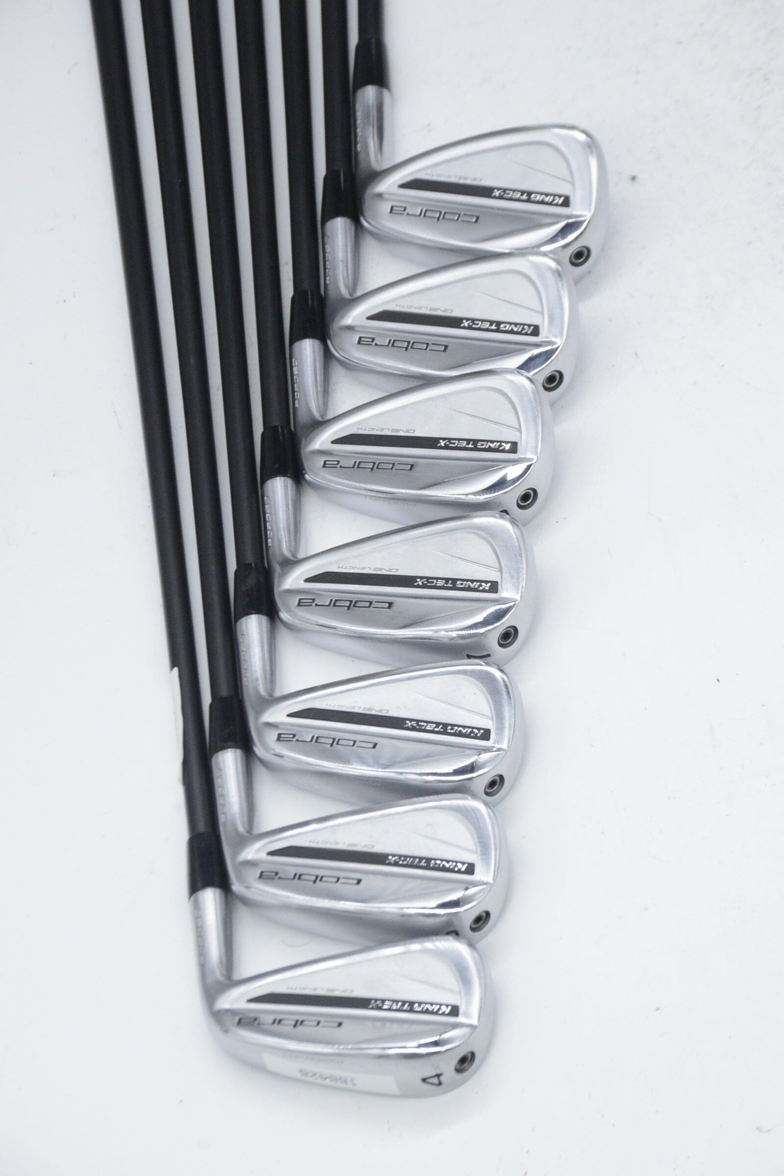 Cobra 2025 King Tec X One Length 4-PW Iron Set S Flex 36.75" Golf Clubs GolfRoots