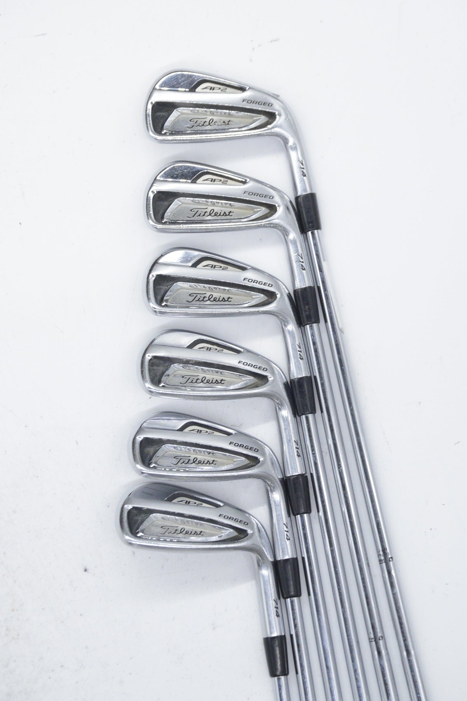 Titleist 714 AP2 Forged 5-PW Iron Set S Flex +0.5" Golf Clubs GolfRoots