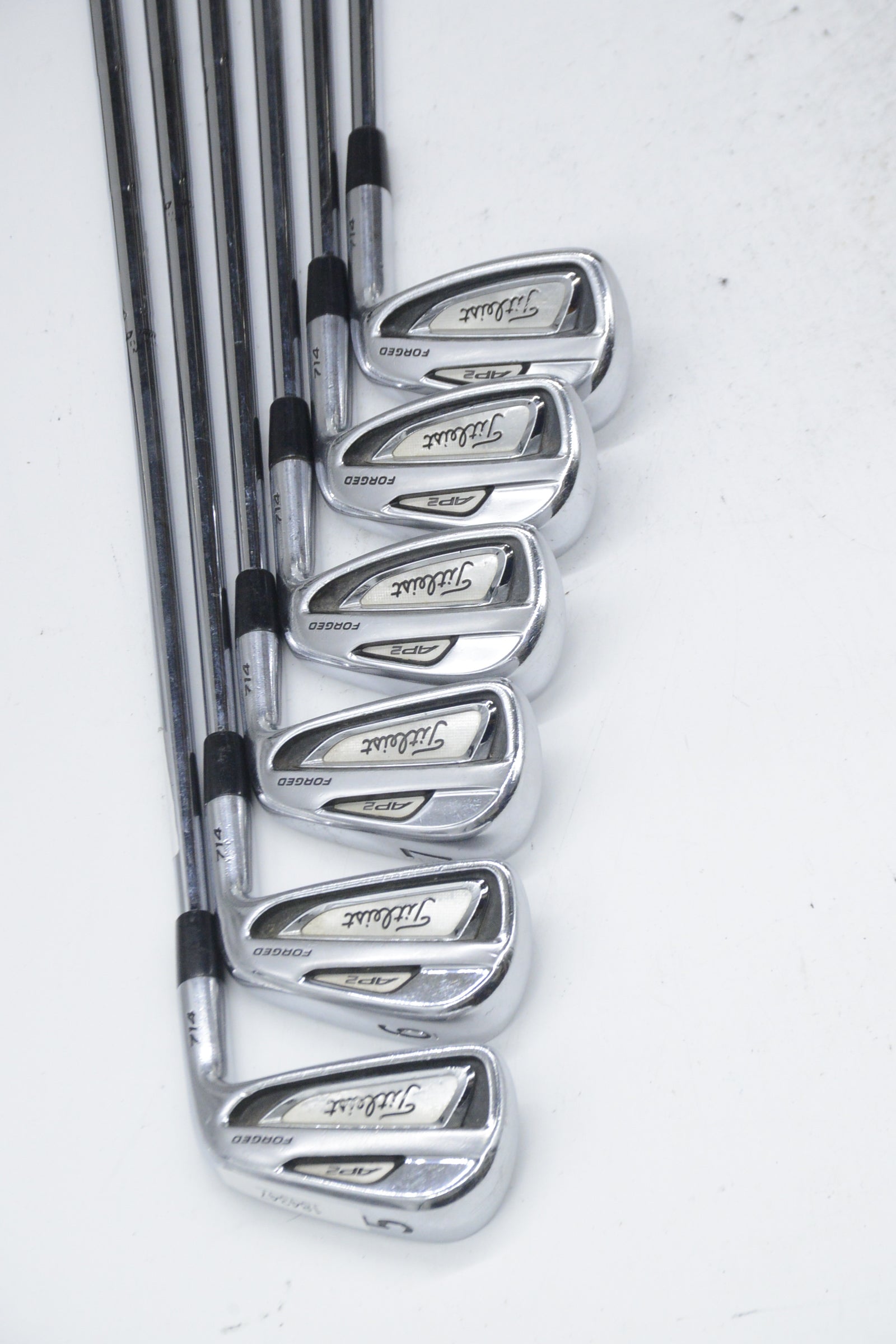 Titleist 714 AP2 Forged 5-PW Iron Set S Flex +0.5"