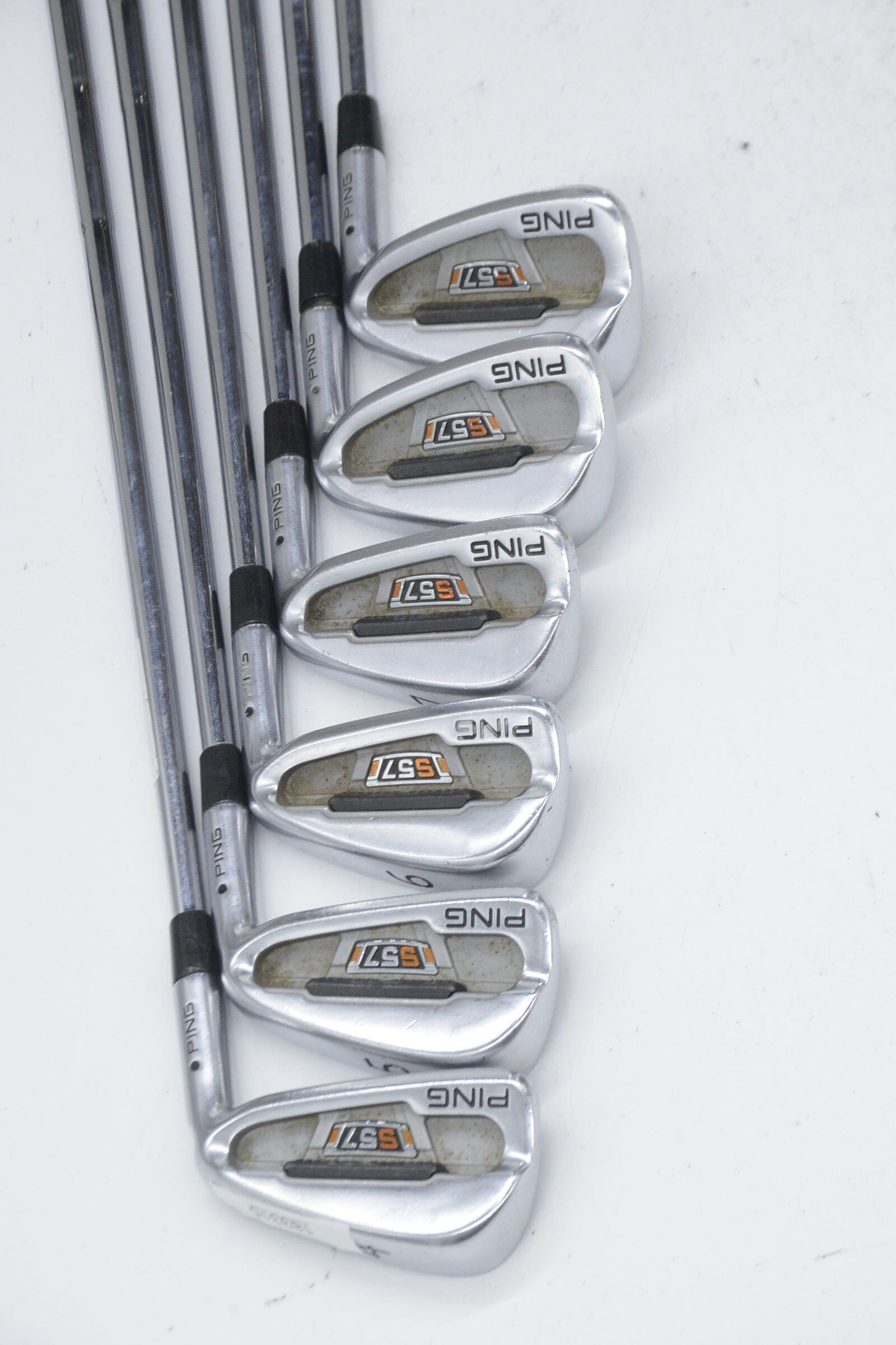 Ping S57 4-9 Iron Set S Flex +0.5" Golf Clubs GolfRoots