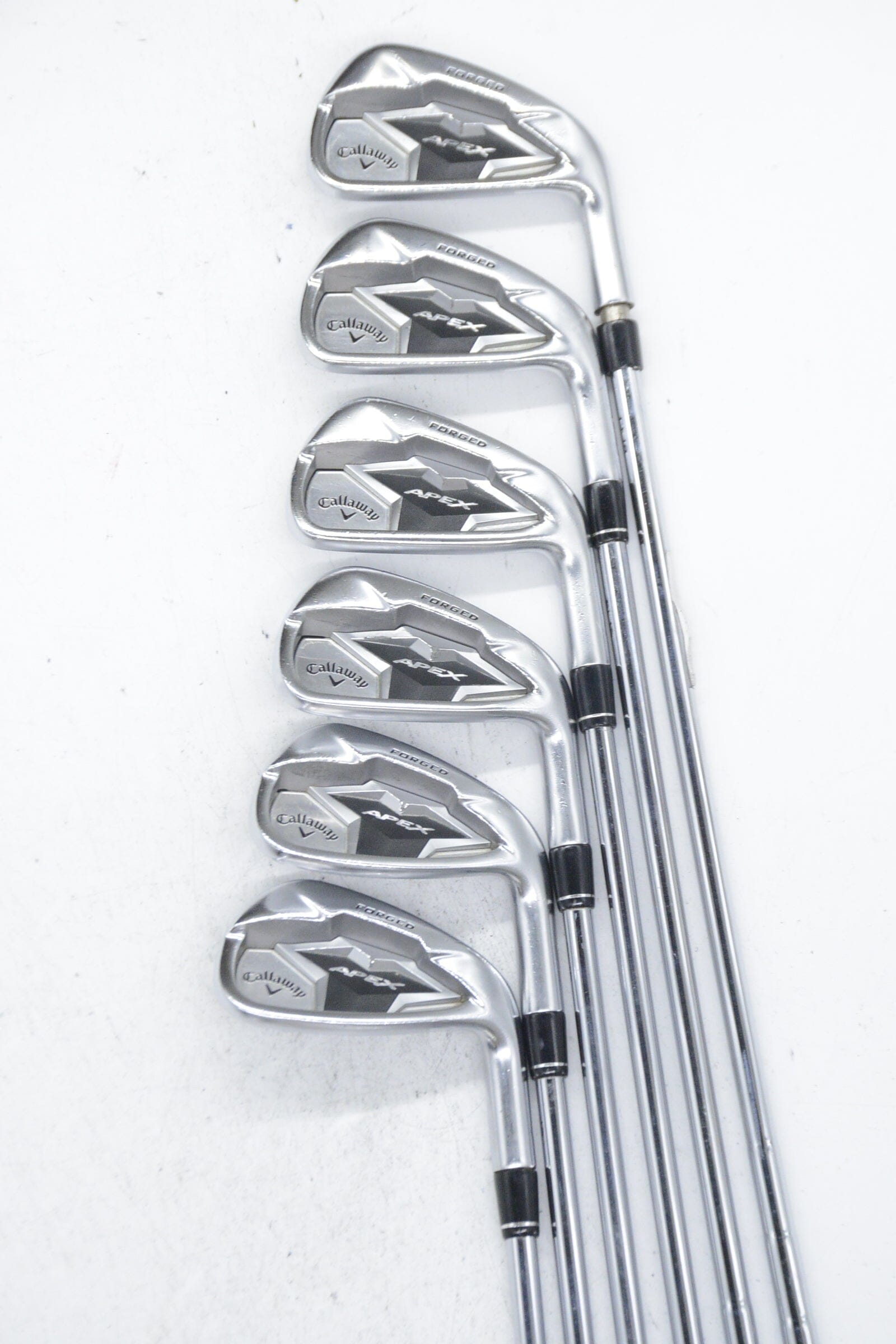 Callaway Apex Forged 4-9 Iron Set S Flex +1.75" Golf Clubs GolfRoots