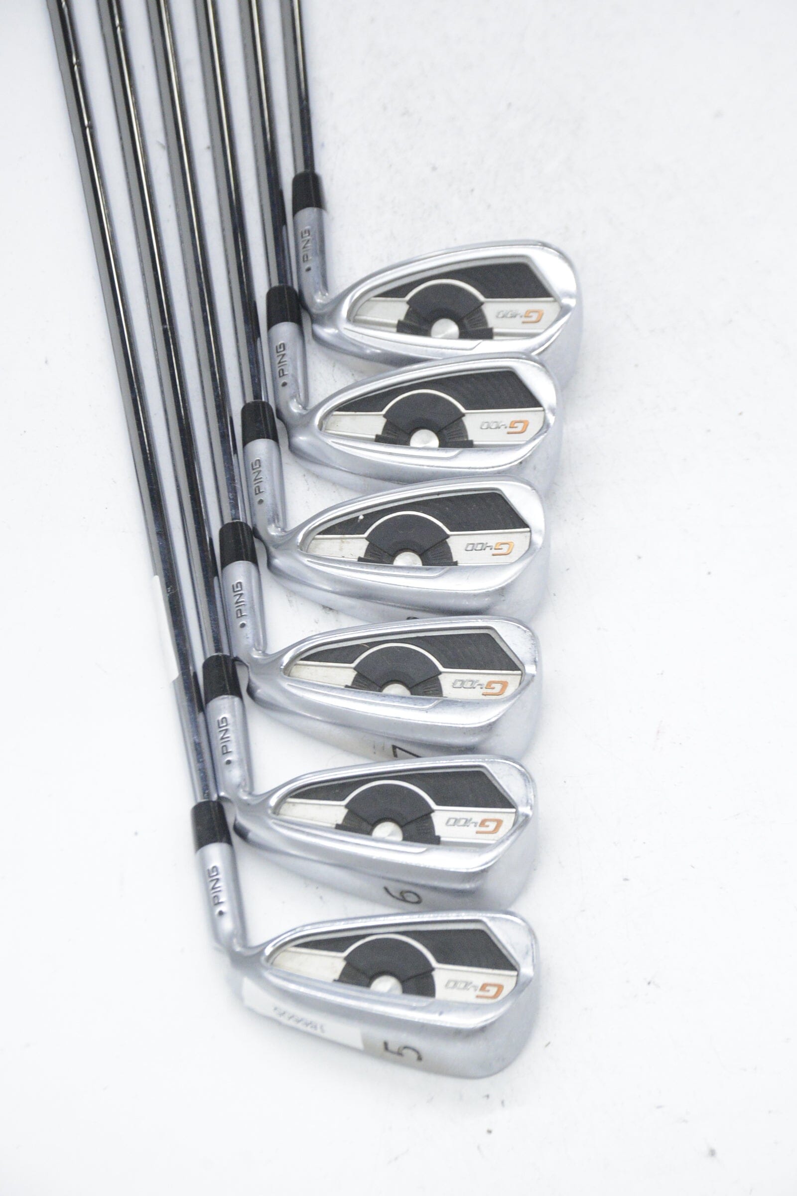 Ping G400 5-PW Iron Set R Flex +0.75" Golf Clubs GolfRoots